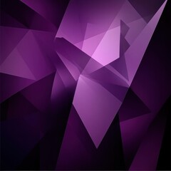 Obraz premium Abstract purple geometric shapes background with overlapping triangles and polygons in a modern design