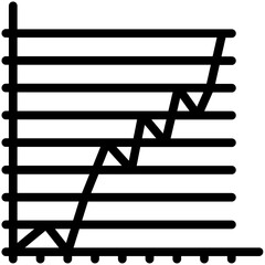 Line Graph Icon