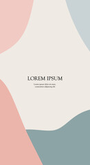 抽象的な背景イラスト