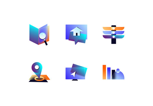 Navigation & Direction Icon Set