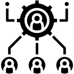 Resource Allocation Icon