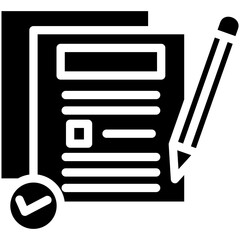 Proposal Writing Icon