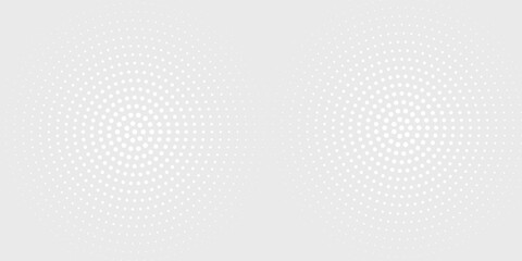 Abstract white glowing geometric lines on gray background. Modern shiny blue circle lines pattern. simple art good