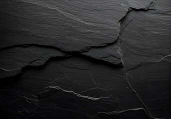 Dry Irregular Slate Surfaces with Natural Broken Contours