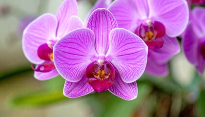 purple orchid flower