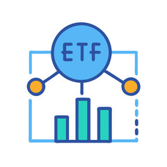  Dynamic ETF Icon for Exchange-Traded Fund Investments