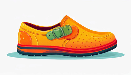 Side View Crocs Style Vector Shoe