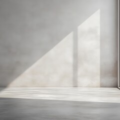 Sunlight streams into a minimalist room