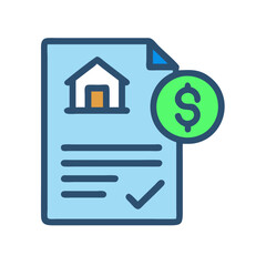  Clear and Simple Loan Approval Icon Design
