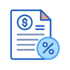  Tax Deduction Icon for Financial Benefits