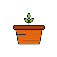 Indoor Tree Planter Icon for Nature Integration.