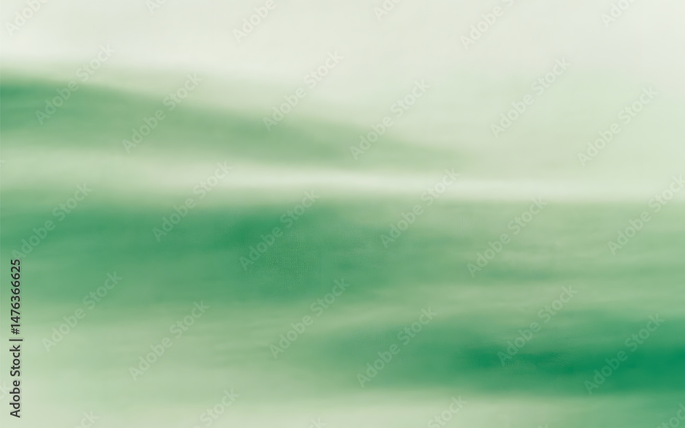 Poster abstract green gradient texture of ethereal soft lines suitable for artistic and modern backgrounds