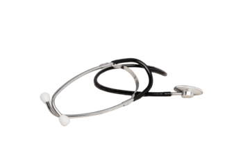 Stheroscope isolated on white background