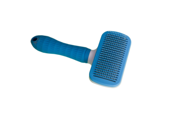 Dog brush isolated on white background