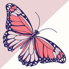 Butterfly Vector Art Adobe Illustrator Artwork