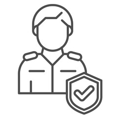 Guard  Icon Element For Design