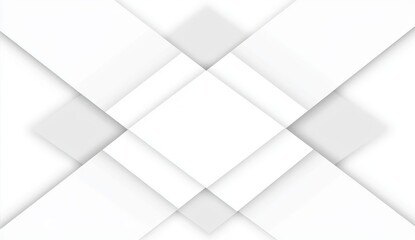 Obraz premium Abstract geometric pattern. Intersecting planes create a modern, minimalist design. Light gray and white hues evoke clean lines and a sense of spaciousness