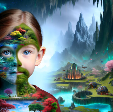 Bilder, die bekannte Objekte und fiktive Personen in ungew&ouml;hnlichen, surrealen Formen zeigen.