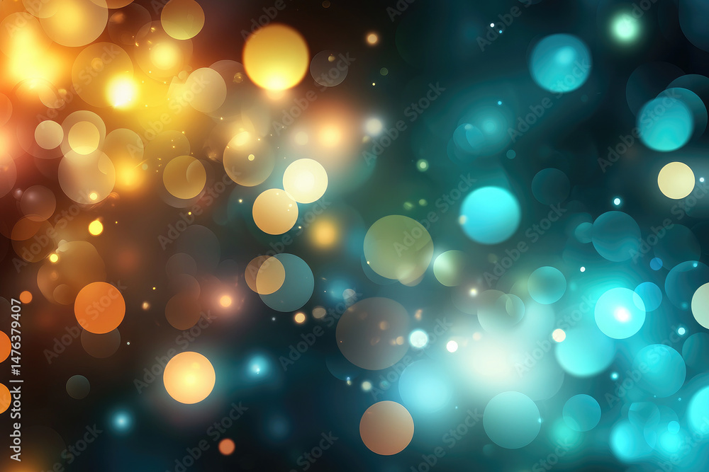 Poster vibrant light patterns abstract background digital art colorful environment close-up view visual con