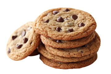 Stacked chocolate chip cookie