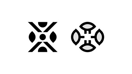 Comprehensive Global Community Logo Icon Elements Set