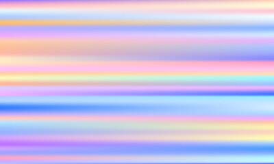 pastel holographic colorful gradient abstract background with horizontal striped pattern