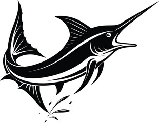 The Sleek Marlin of the Deep