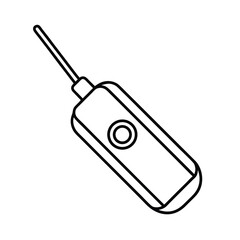 outline of a bluetooth fm transmitter