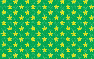 seamless floral pattern yellow color
