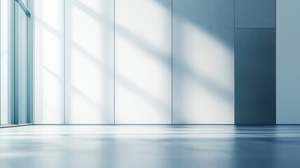 Bright Modern Space With Dramatic Shadows