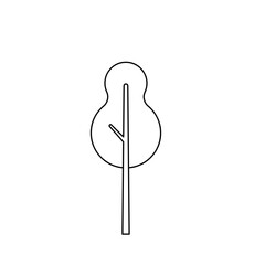 tree line icon
