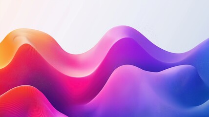 Colorful Waves in a Digital Realm