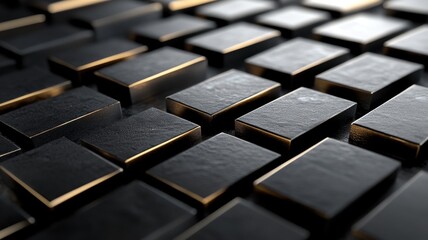 Golden Edges on Black Surfaces