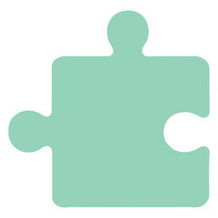 Obraz premium Colorful Puzzle piece illustration, Family Fun Digital Files, colorful Family clipart design, Family Fun day design sublimation 