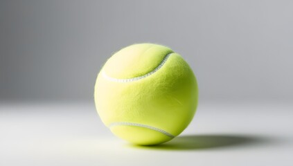 tennis ball isolated on white background