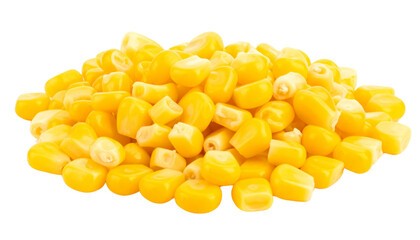 Fototapeta premium Corn isolated on white background 