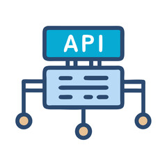  API Gateway Technology and Applications Icon