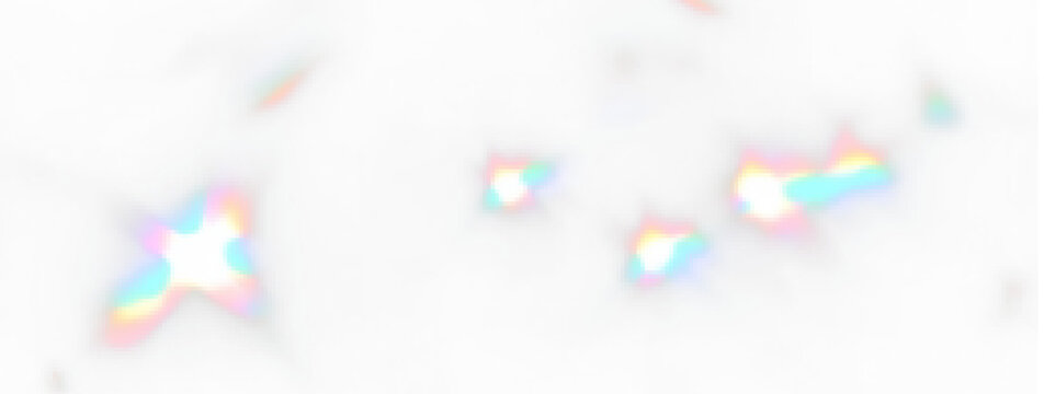 PNG crystal rainbow light with glowing prism and sparkle beam, glitter spectrum shine in transparent bokeh reflection, PNG 1920 magic overlay with diamond crystal light and abstract flare light.