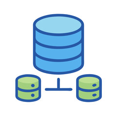  NoSQL Database Technology Icon for Data