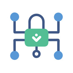 Obraz premium Secure Connection Icon for Network Safety