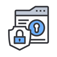  Secure Data Icon for Enhanced Privacy