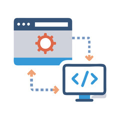  Software Development Icon for Modern Technology