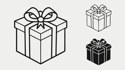 gift box vector illustration
