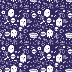 Seamless Halloween Pattern