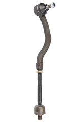 black metal car spare isolated on white