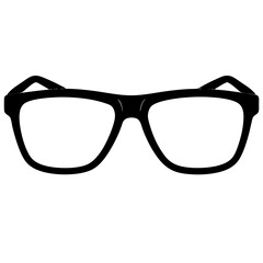 Fototapeta premium glasses isolated on white background