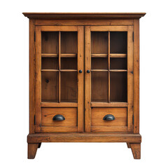 Obraz premium Hutch Cabinets isolated on transparent background.