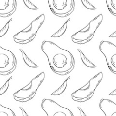 Monochrome cute pattern. Pattern for textiles in hand draw style