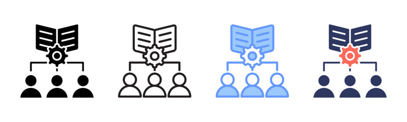 Structure icon sheet multiple style collection