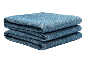 Folded denim cloth stack